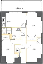 グランディール西川口の間取り画像