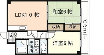 プーテゥジュール1番街の間取り画像