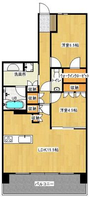 一条レジデンス西伊場の間取り画像