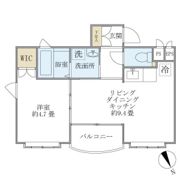 柳原池上マンションの間取り画像