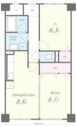 ミレニアムの間取り画像