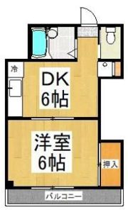 ヌカリヤハイツの間取り画像