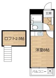 メゾンドゥshino美好町の間取り画像