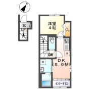 ドレッセ・Sの間取り画像