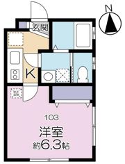 コルセア大岡山の間取り画像