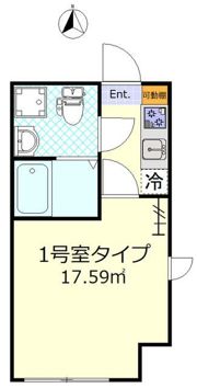 グランシャリオ池袋の間取り画像