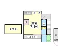 リッチライフ箕岡通の間取り画像