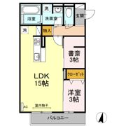 プレジール手城の間取り画像
