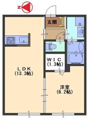 グランシャリオ楠根 B棟の間取り画像