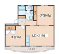 サニーコートマンションの間取り画像