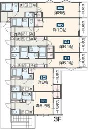 MELDIA大和田Ⅳの間取り画像