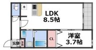 Sierra深江南の間取り画像