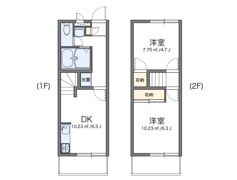 レオパレスやませの間取り画像