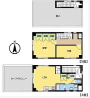 モダンピース住吉の間取り画像