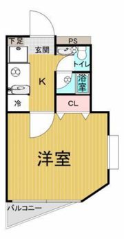 ピアシティ南方の間取り画像
