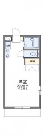 レオパレス赤間の間取り画像