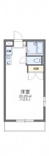レオパレス赤間の間取り画像