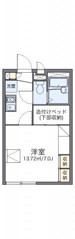レオパレスカシオペアの間取り画像