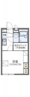 レオパレスカシオペアの間取り画像