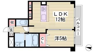 コートサニーヒル赤坂の間取り画像