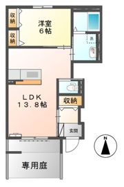 ロジェAの間取り画像