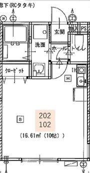 Villa Minetteの間取り画像