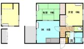 セジュール梶谷の間取り画像