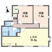 シャルム浅野の間取り画像