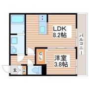 アンビシオン泉中央の間取り画像
