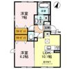 D-roomIの間取り画像
