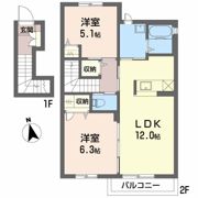 メルシーの間取り画像