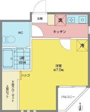 ノヴェル今池の間取り画像