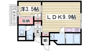 パロス須磨浦通の間取り画像