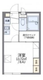 レオパレスRoute Leonの間取り画像