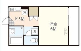 イースト殿山の間取り画像