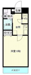 メゾンフォンテーヌB棟の間取り画像