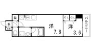 クロスレジデンス神戸元町の間取り画像