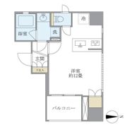 KDXレジデンス神田の間取り画像