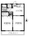 メゾンプラムの間取り画像