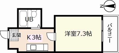 グランドール西原の間取り画像
