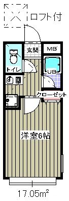 アゼリア宮田の間取り画像