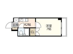 第15片山ビルの間取り画像