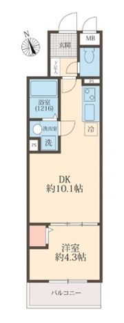 FOREST RESIDENCE TOKIWADAIの間取り画像