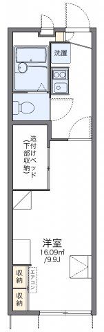 レオパレス清香の間取り画像