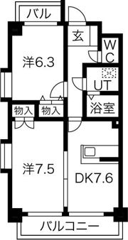 スカイパーク檀渓の間取り画像