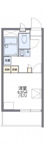 レオパレスアルカンシェルの間取り画像