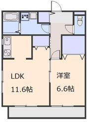 ソレイユ リシュの間取り画像