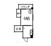 コート奥田の間取り画像