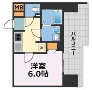 エスリードレジデンス梅田グランゲートの間取り画像