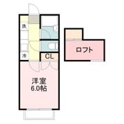 プリンスハイツ柏木の間取り画像